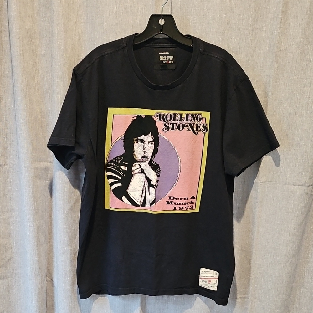 Rolling Stones Black Graphic T-Shirt